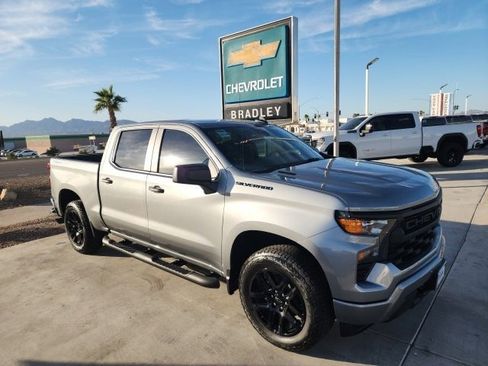New 2026 Chevrolet Silverado 1500 Custom w/ Turbomax Blackout Package image 1