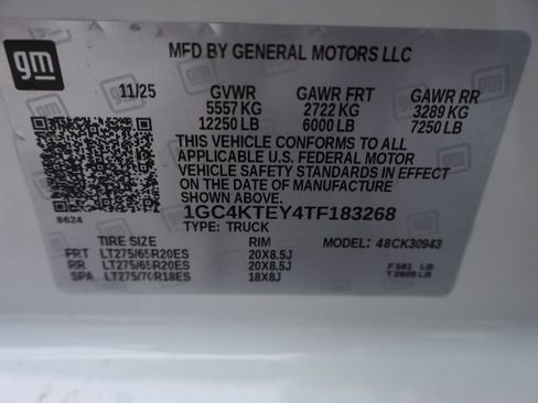 New 2026 Chevrolet Silverado 3500 LT w/ Trail Boss Package image 26