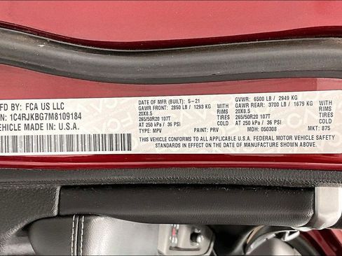 Used 2021 Jeep Grand Cherokee L Limited image 42