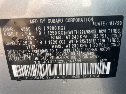 Used 2020 Subaru Outback Premium image 23