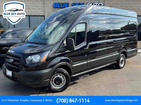 Used 2020 Ford Transit 250 148 High Roof Extended w/ Load Area Protection Package RWD image 1