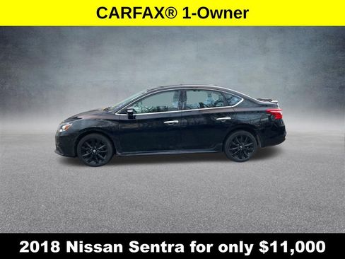 Used 2018 Nissan Sentra SR w/ SR Midnight Edition Package image 2