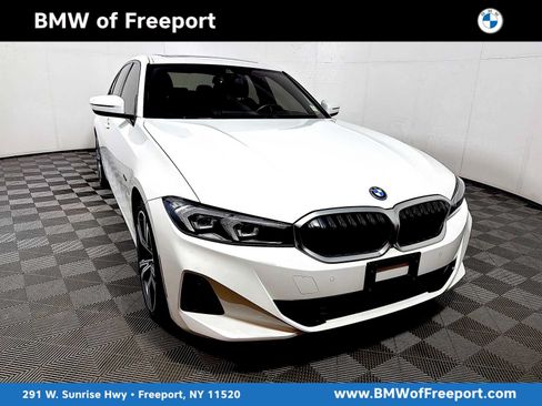 Certified 2023 BMW 330e xDrive w/ Premium Package AWD/4WD image 1
