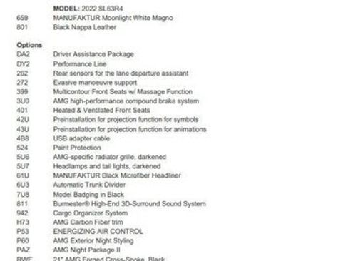 Used 2022 Mercedes-Benz SL 63 AMG 4MATIC image 4