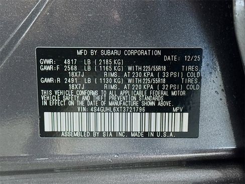 New 2026 Subaru Crosstrek 2.5i Limited image 27