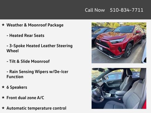 Used 2024 Toyota RAV4 SE w/ Weather & Moonroof Package AWD/4WD image 4