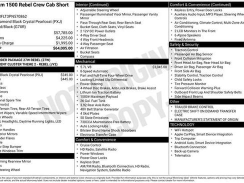 Used 2023 RAM 1500 Rebel image 32