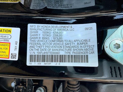 New 2026 Honda Civic Sport Touring image 17