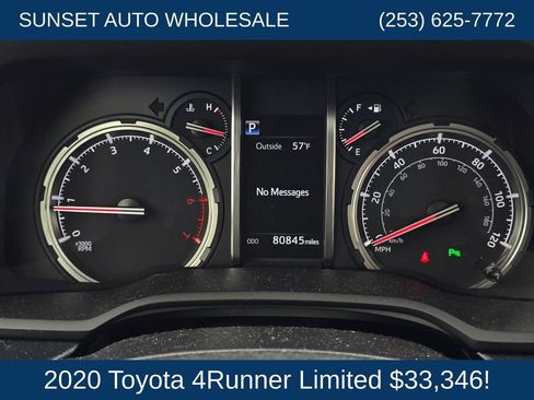 Used 2020 Toyota 4Runner Limited AWD/4WD image 34