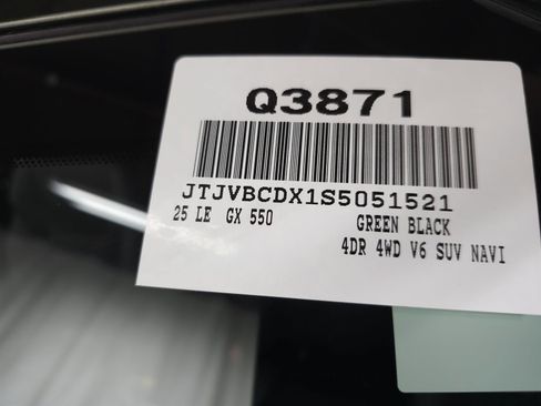 Certified 2025 Lexus GX 550 w/ Accessory Package (2T) AWD/4WD image 37