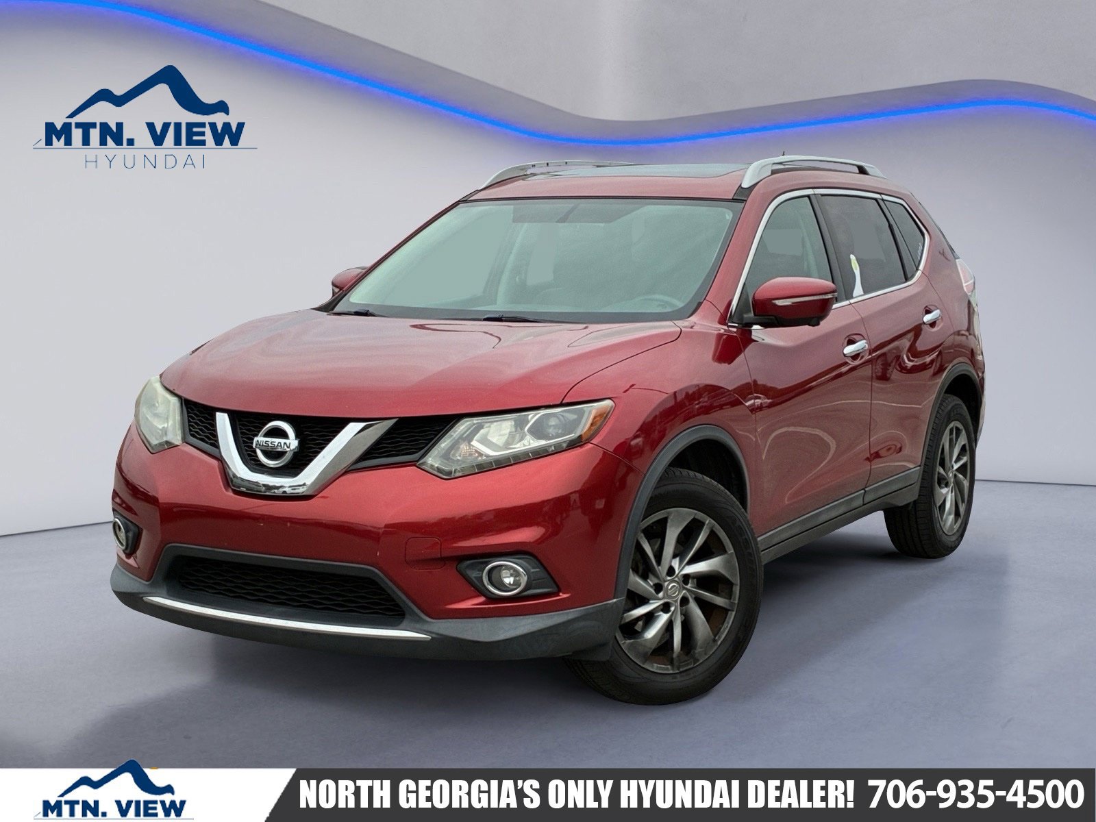 Used 2015 Nissan Rogue SL w/ SL Premium Package AWD/4WD image 1