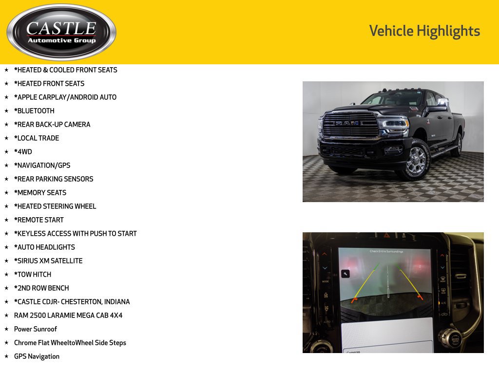 Used 2024 RAM 2500 Laramie w/ Snow Chief Group AWD/4WD image 3