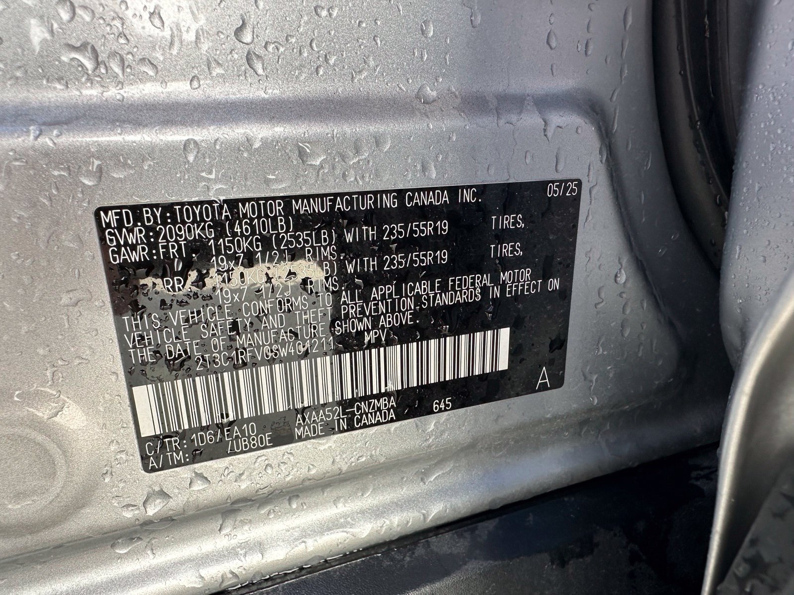 Used 2025 Toyota RAV4 XLE Premium FWD image 18