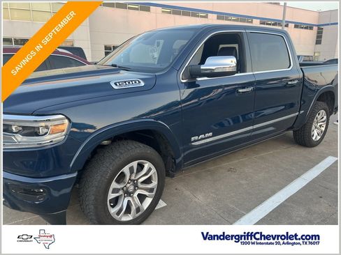 Used 2022 RAM 1500 Limited w/ Body Color Bumper Group AWD/4WD image 1