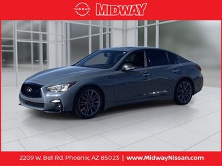 Used 2021 INFINITI Q50 Red Sport 400 w/ Carbon Fiber Package video 1