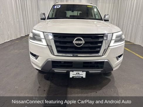Used 2021 Nissan Armada Platinum w/ Captain's Chairs Package AWD/4WD image 10