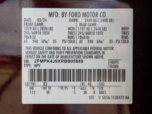 Used 2024 Ford Edge SEL w/ Convenience Package image 63