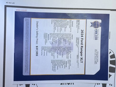 Used 2024 Ford Ranger XLT w/ Technology Package image 28