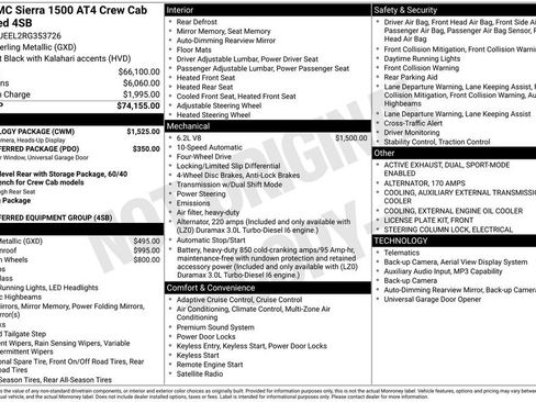 Used 2024 GMC Sierra 1500 AT4 w/ Technology Package AWD/4WD image 34