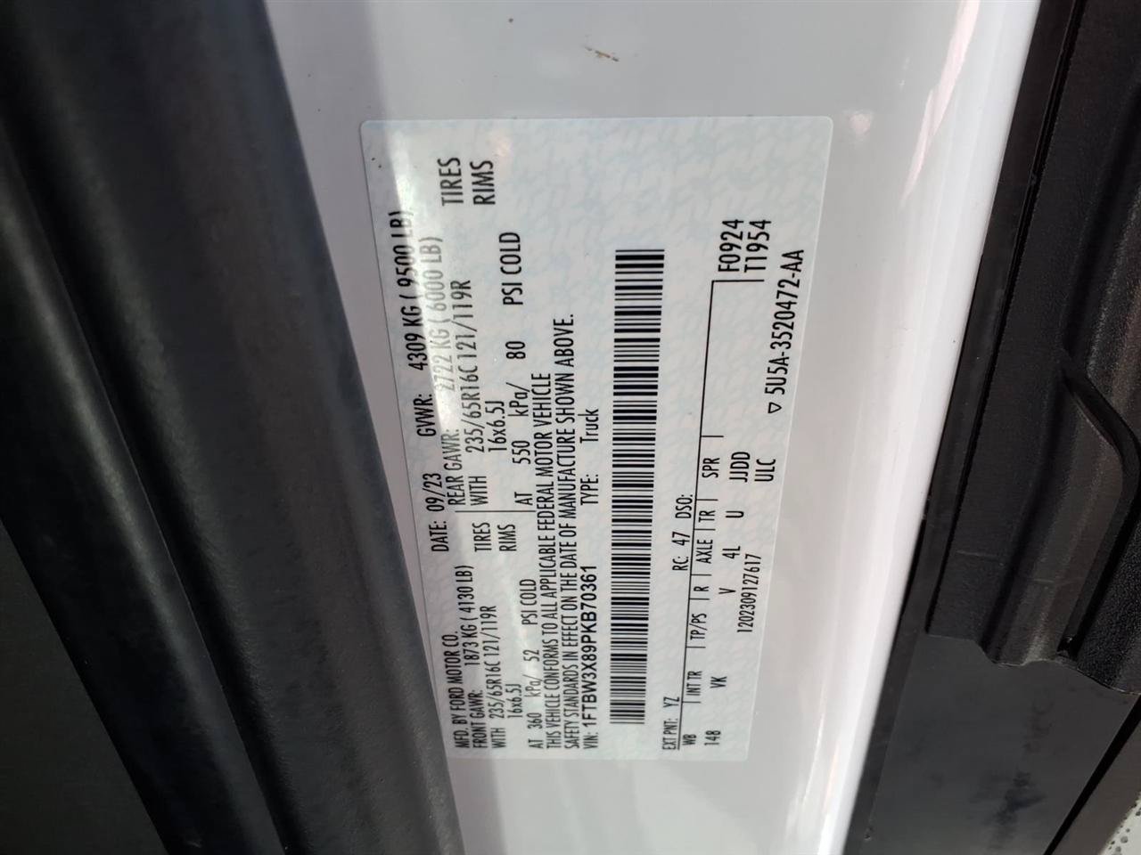 Used 2023 Ford Transit 350 148 High Roof Extended RWD image 30