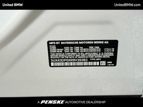 Certified 2024 BMW X3 sDrive30i w/ Premium Package RWD image 22