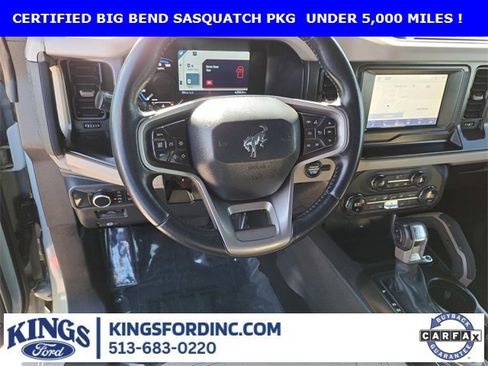 Certified 2021 Ford Bronco Big Bend w/ Sasquatch Package image 11