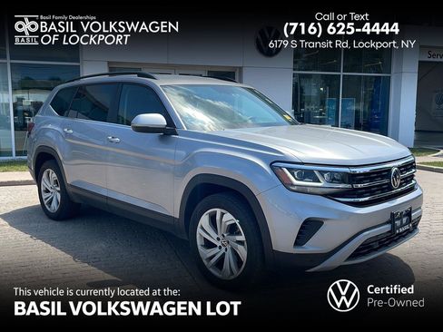Certified 2022 Volkswagen Atlas SE AWD/4WD image 1