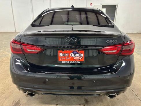 Used 2024 INFINITI Q50 Red Sport 400 w/ Black Opal Edition RWD image 6