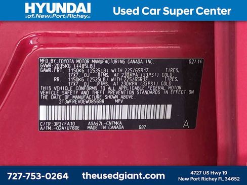 Used 2014 Toyota RAV4 XLE FWD image 30