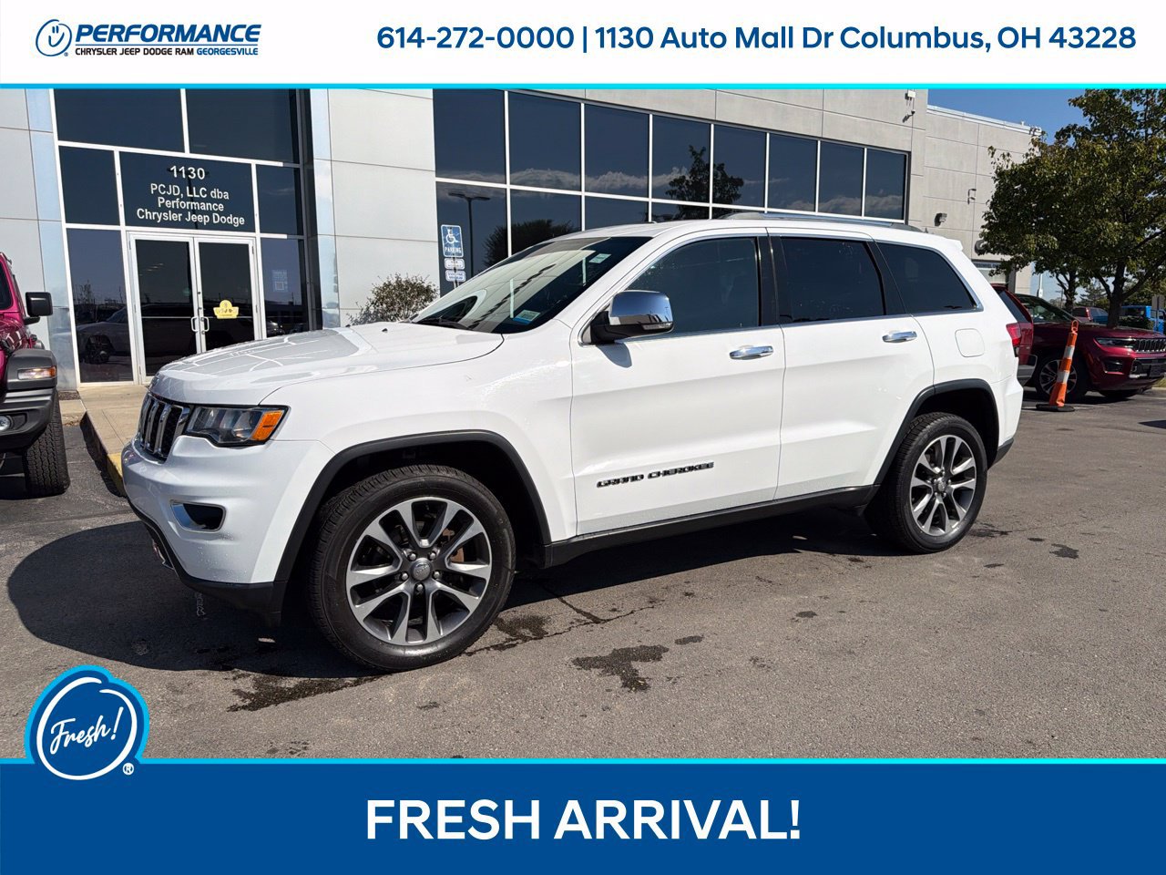 Used 2018 Jeep Grand Cherokee Limited AWD/4WD image 5