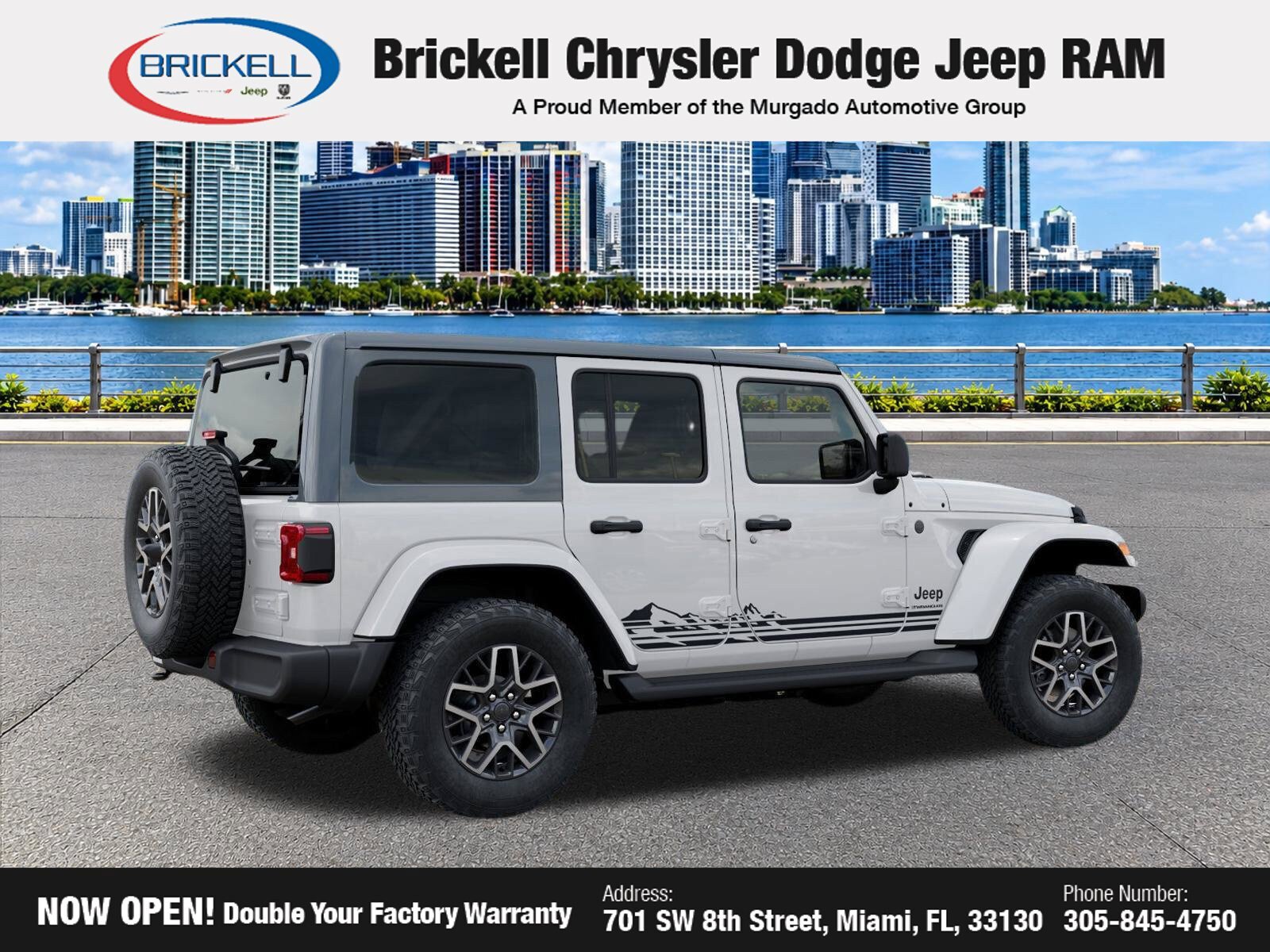 New 2026 Jeep Wrangler Unlimited Sahara w/ Rockslide Package AWD/4WD image 7