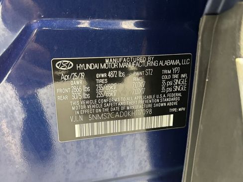 Used 2019 Hyundai Santa Fe SE AWD/4WD image 24