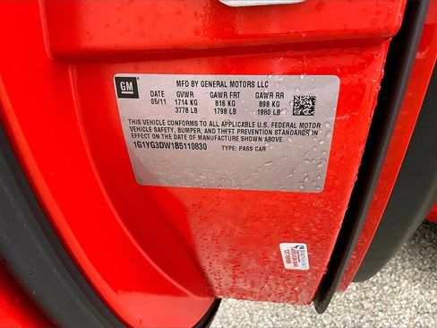 Used 2011 Chevrolet Corvette Convertible w/ Preferred Equipment Group image 14