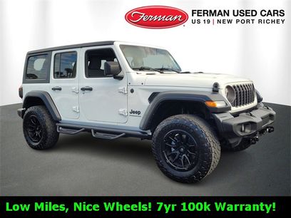 Certified 2024 Jeep Wrangler Sport S