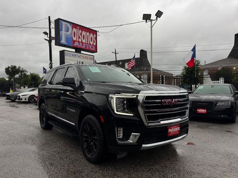 Used 2021 GMC Yukon SLT w/ SLT Luxury Plus Package RWD image 4