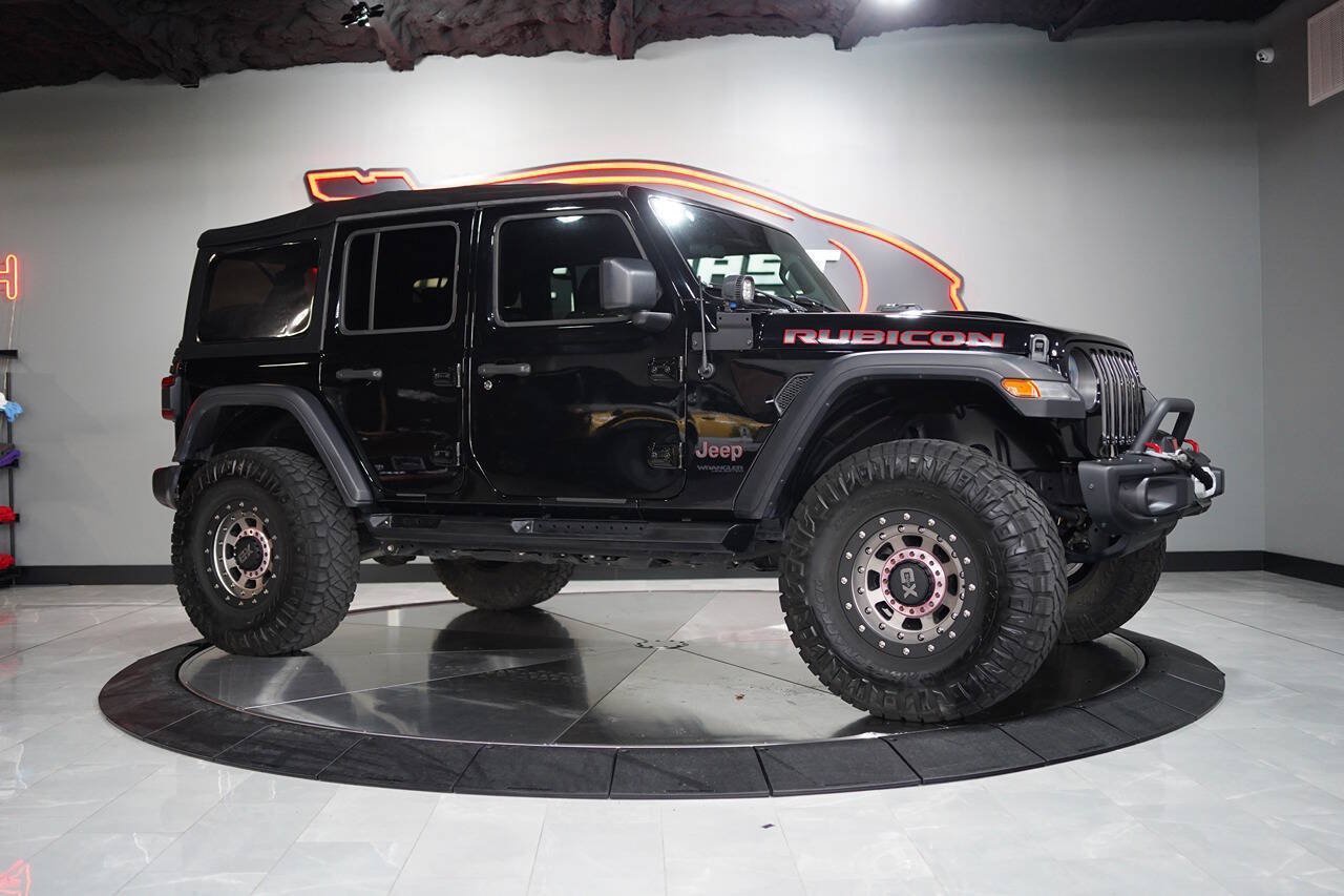 Used 2018 Jeep Wrangler Unlimited Rubicon AWD/4WD image 9
