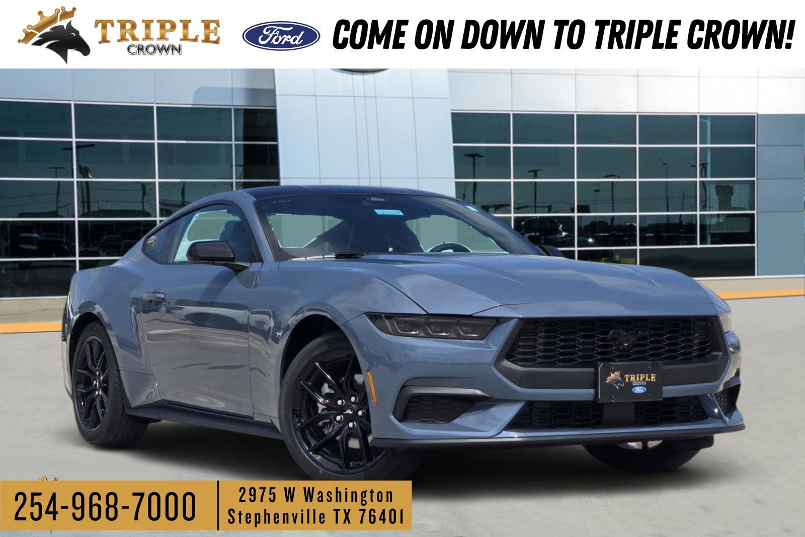 New 2026 Ford Mustang Coupe w/ Mustang Nite Pony Package RWD 360° Tour
