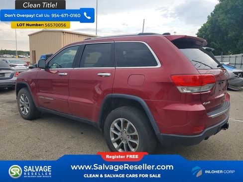 Used 2014 Jeep Grand Cherokee Limited w/ Trailer Tow Group IV AWD/4WD image 3