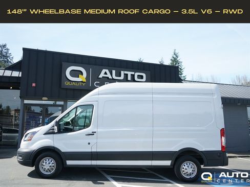 Used 2024 Ford Transit 250 148 High Roof w/ Load Area Protection Package RWD image 1
