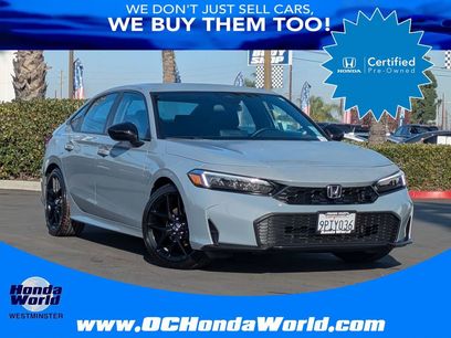 Certified 2025 Honda Civic Sport