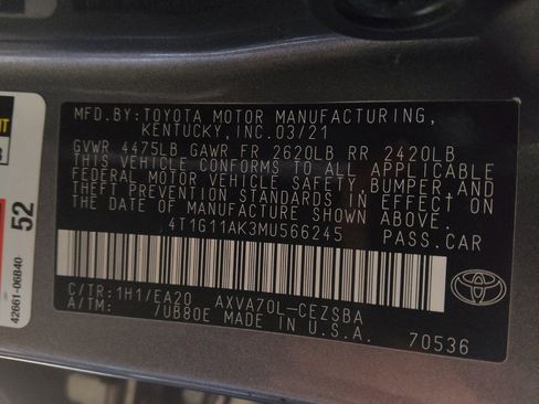 Used 2021 Toyota Camry SE image 33