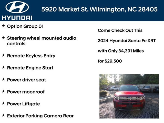 Certified 2024 Hyundai Santa Fe XRT AWD/4WD image 6
