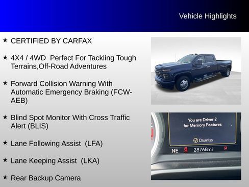 Used 2021 Chevrolet Silverado 3500 High Country w/ Technology Package image 4