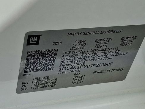 Used 2018 Chevrolet Silverado 3500 High Country w/ Duramax Plus Package image 26