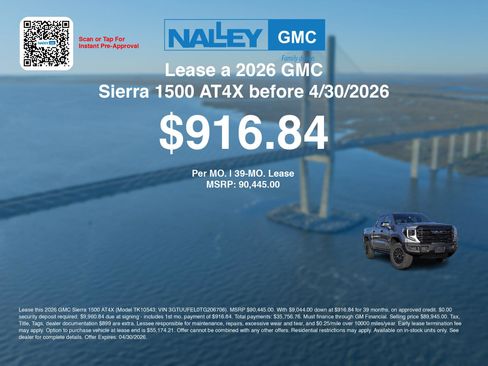 New 2026 GMC Sierra 1500 AT4X w/ AT4X AEV Edition AWD/4WD image 3
