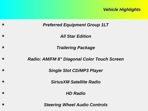 Used 2017 Chevrolet Silverado 1500 LT w/ All Star Edition AWD/4WD image 3