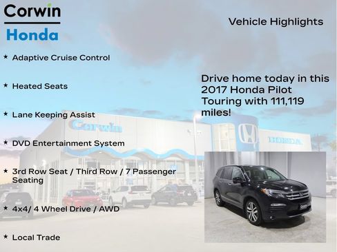 Used 2017 Honda Pilot Touring image 6