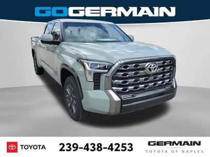 New 2026 Toyota Tundra Platinum