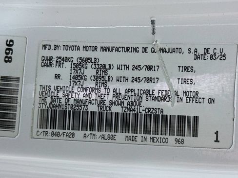 Used 2025 Toyota Tacoma SR RWD image 33