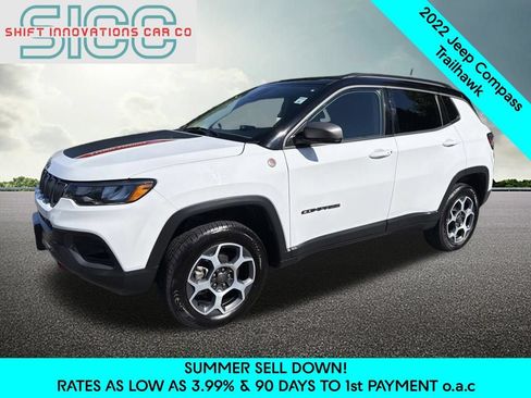 Used 2022 Jeep Compass Trailhawk AWD/4WD image 1